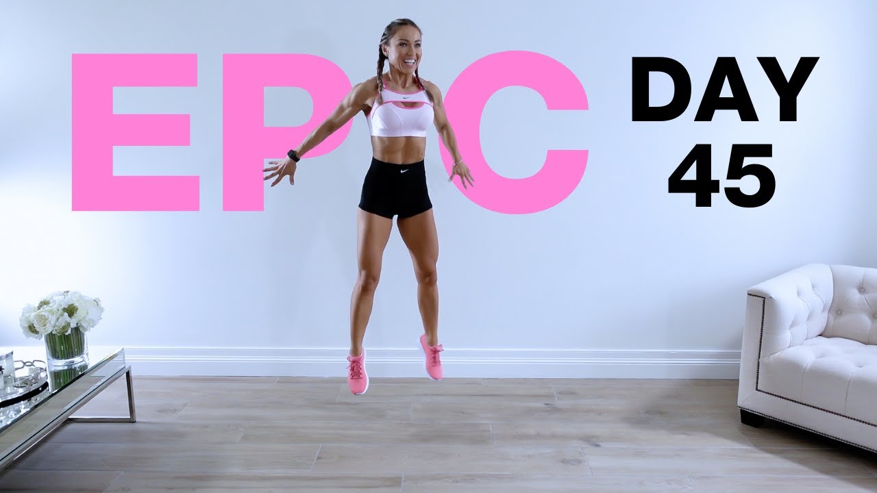 День 45 ЭПИЧЕСКОЙ | БЕЗЖАЛОСТНОЙ HIIT-ТРЕНИРОВКИ EMOM &mdash; Кэролайн Гирван