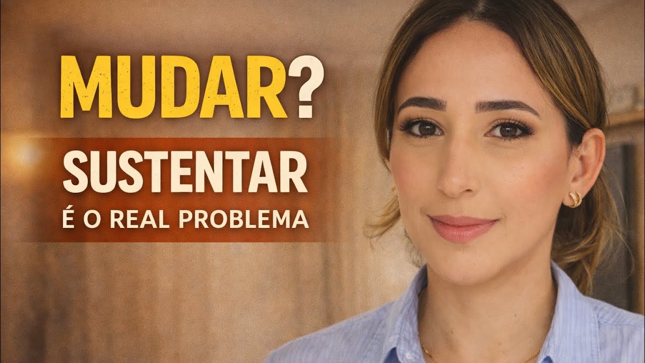 O seu problema não é mudar… mas sim sustentar essa mudança! @adriananevesds 