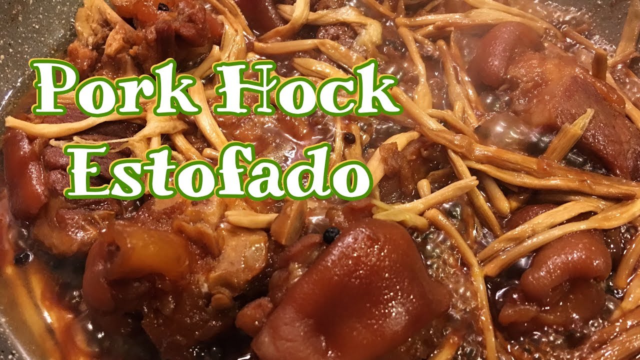 PORK HOCK ESTOFADO RECIPE | HOW TO COOK ESTOFADONG PATA NG BABOY | Pepperhona&rsquo;s Kitchen