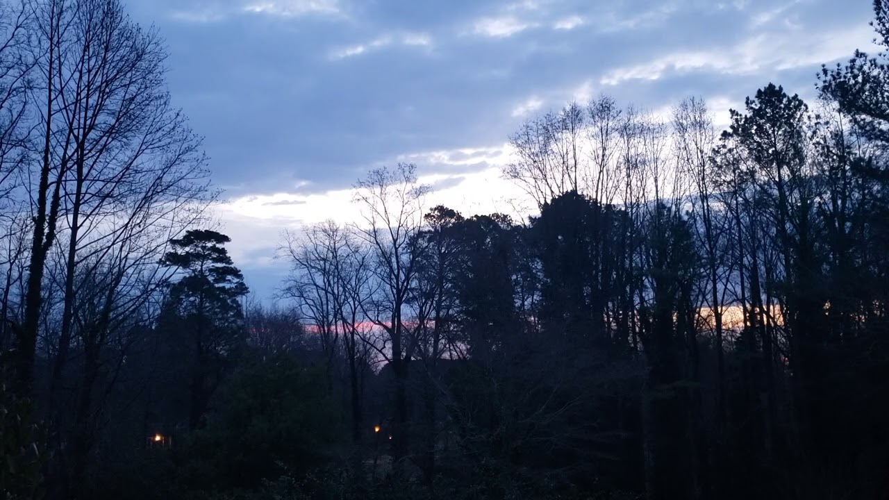 Mar 2, 2026. Beautiful start to the day. Beautiful clouds in sky.