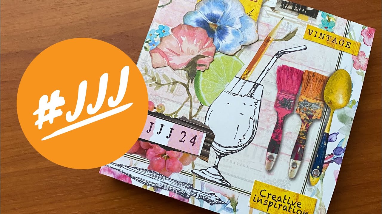 Making my journal for #junkjournaljuly from magazines!