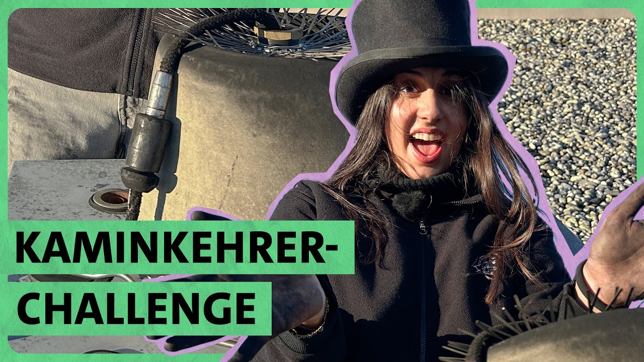 Schornsteinfeger-Challenge! Schafft India die JobChallenge: Kaminkehrer/-in | Ausbildung | ARD