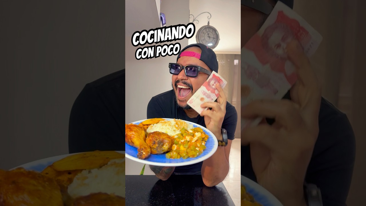 Majo me #Reto a hacer #almuerzo con $10.000 ($2.45 USD) #cocinandoconpoco #recetacolombiana #food