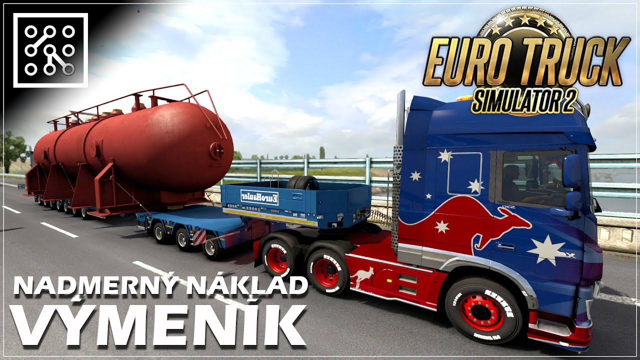 EURO TRUCK SIMULATOR 2 CZ | Výměník - DAF Klokan - Thrustmaster T150 | Lets play | Česky