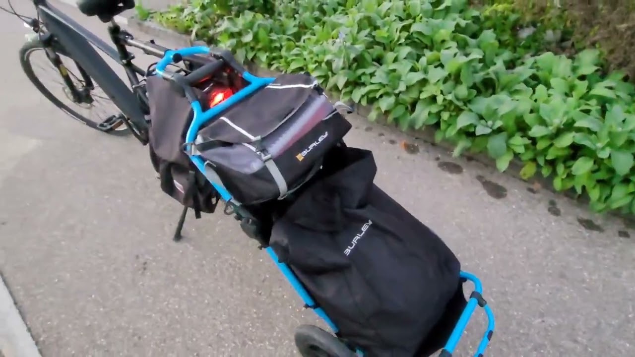 Burley Travoy and 700mm Ebike...Does it Work?