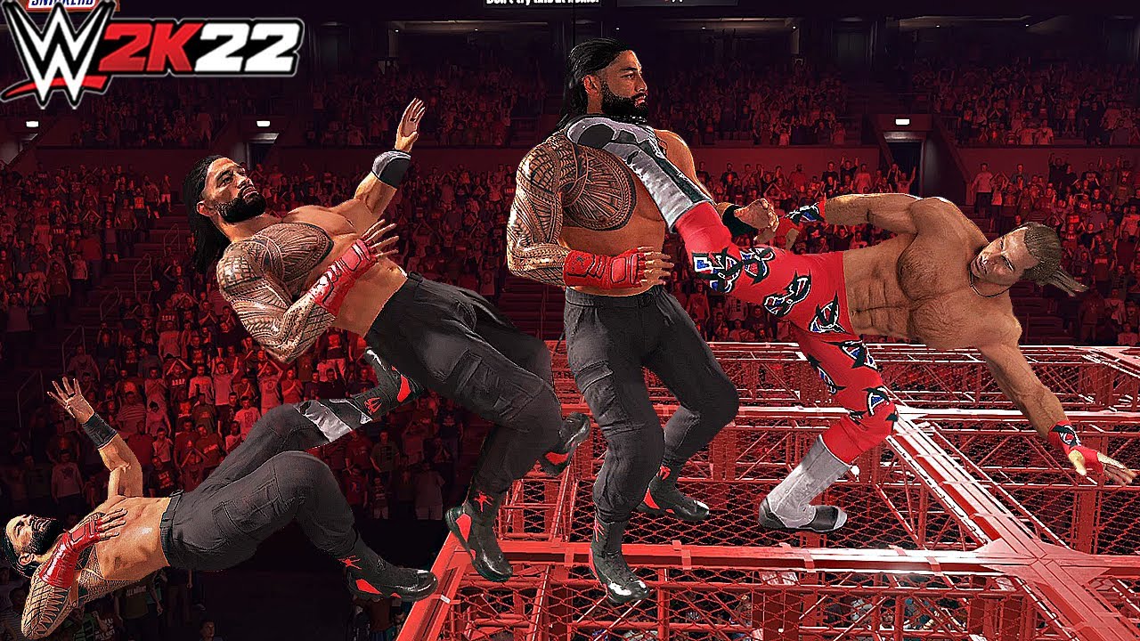 30 Ways to Hit Sweet Chin Music! - WWE 2K22