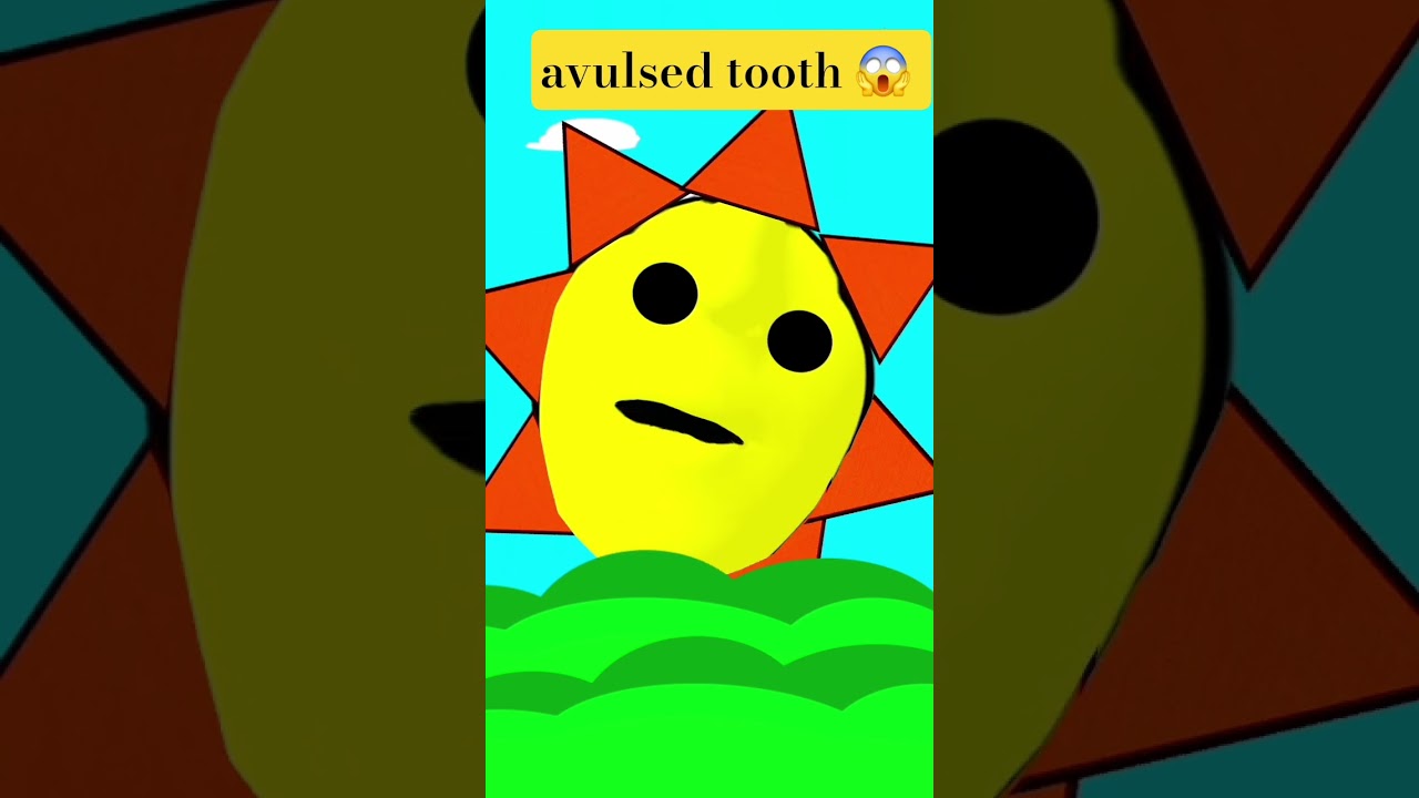 avulsed tooth emergency #funnydentist dentik-yt 😱