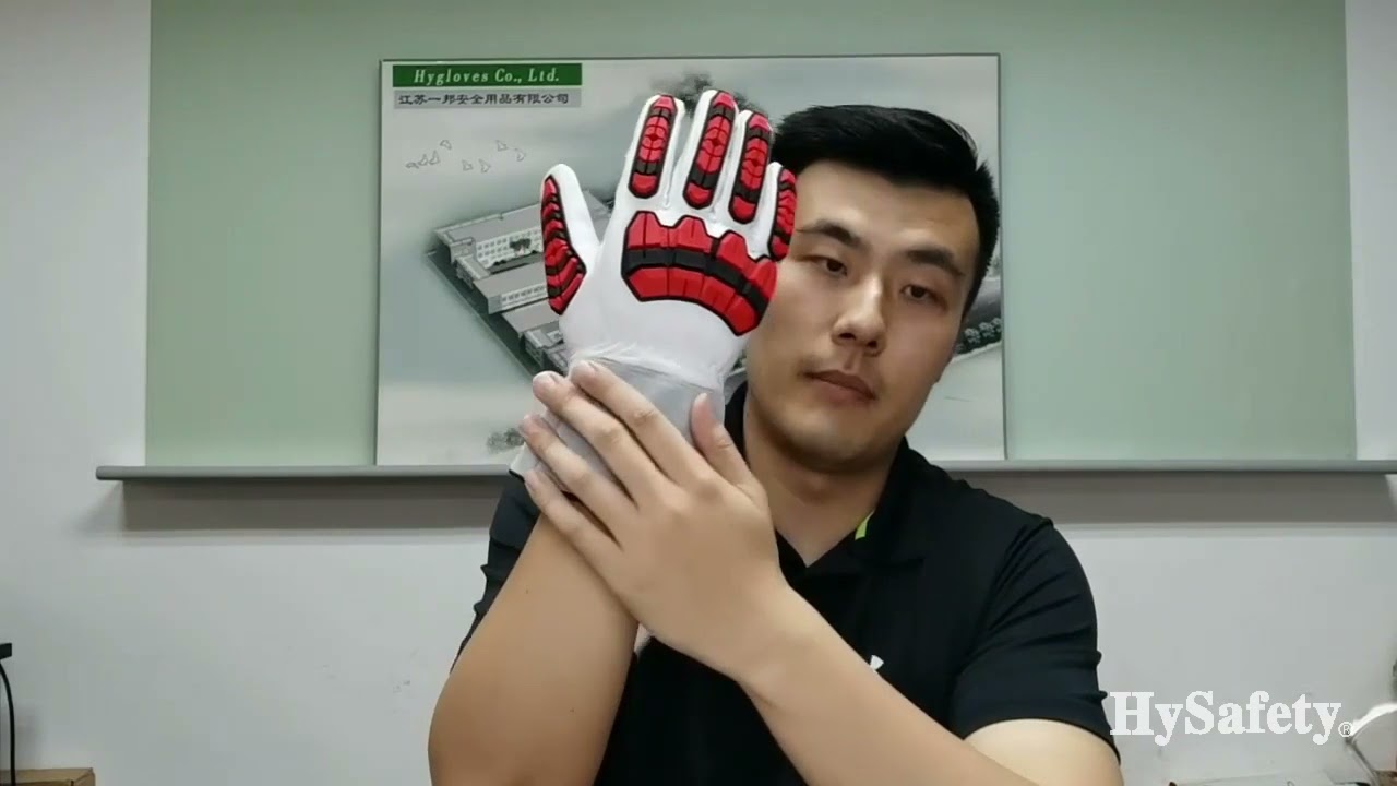 360 Degree Anti Cut EN388 2016 Impact Protection Gloves For Driver