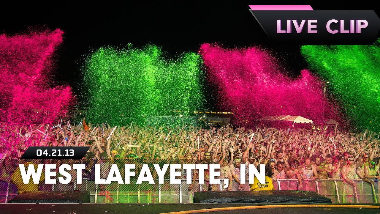 Life In Color Tour Live Clip - West Lafayette, IN - 04/21/13