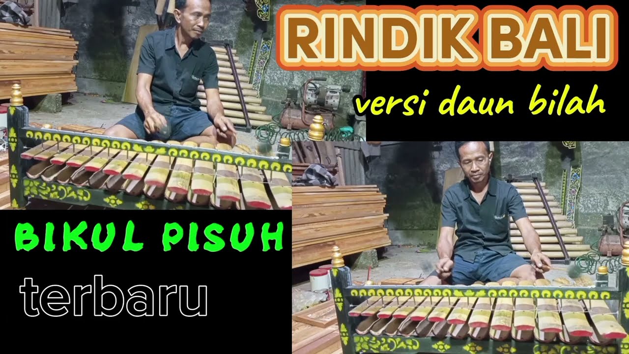 RINDIK BALI Bikul Pisuh versi bilah daun 13 @wayanrindikbali