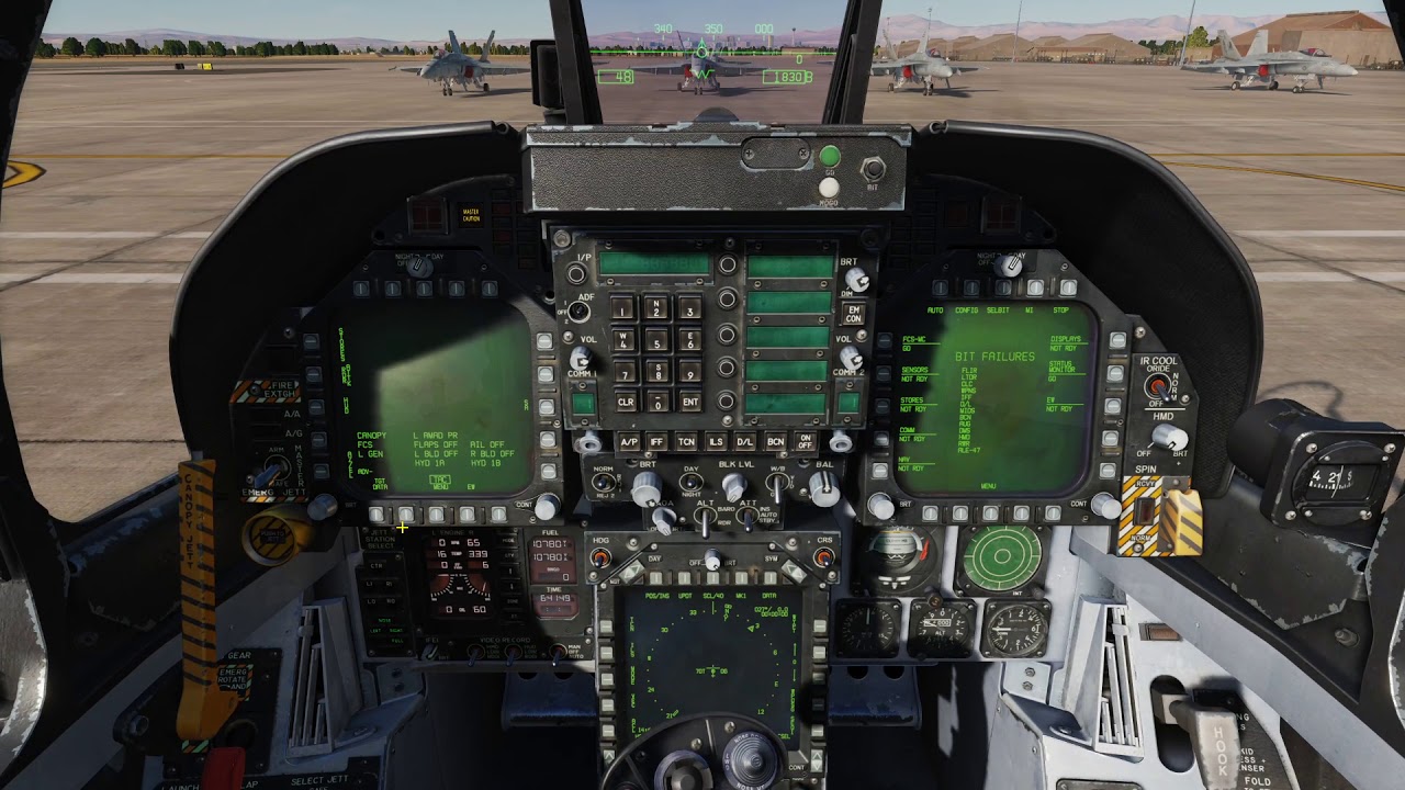 DCS tutoriel F/A-18C : mise en route