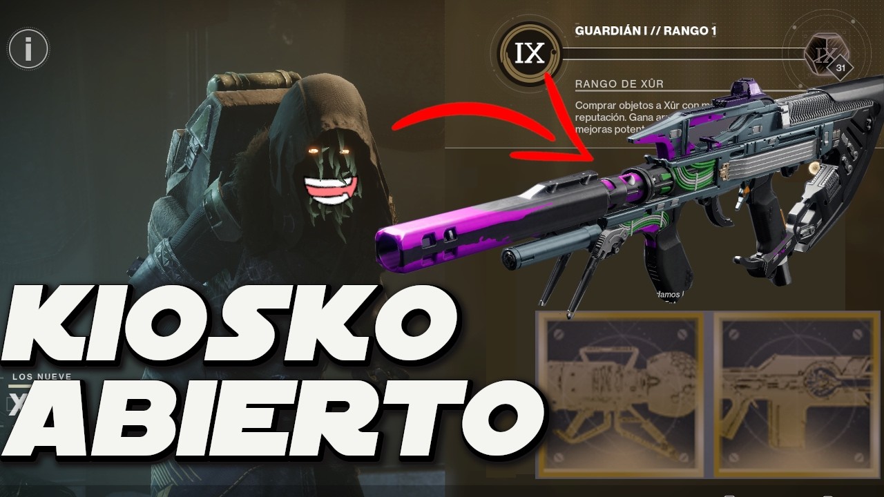 ¿Qué trae Xur hoy? ¡ven por esto compañero!