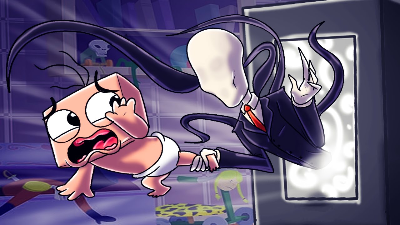 Minecraft | Who's Your Daddy? Sucked into Slenderman Dimension! (Baby Creates Portal)