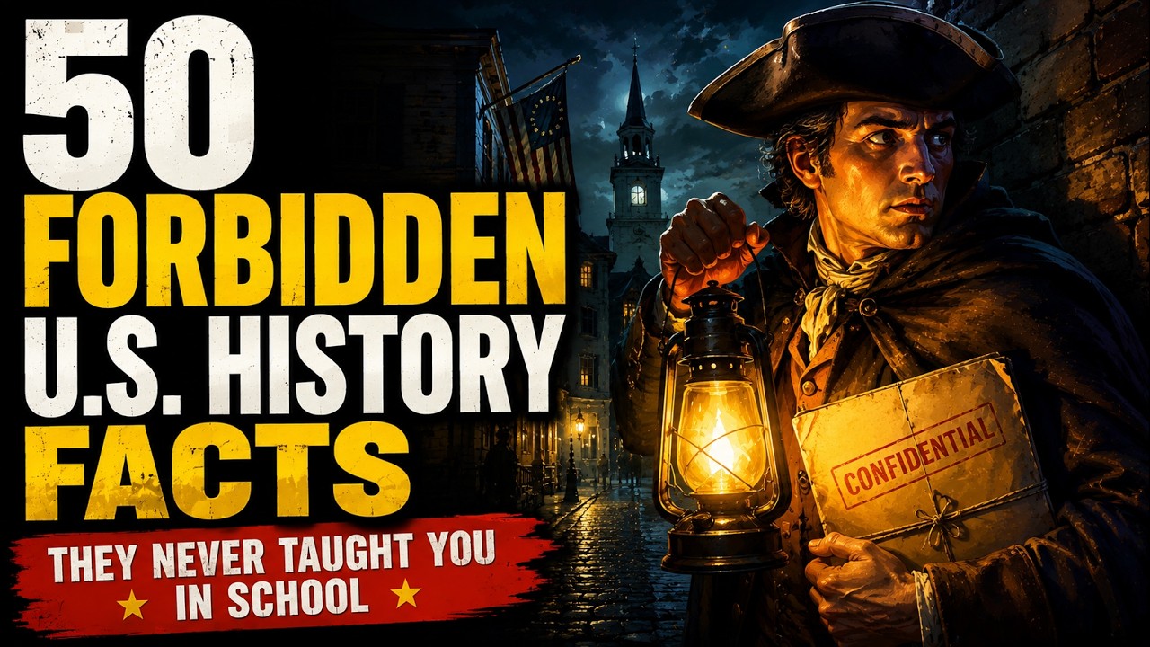 50 Forbidden U.S. History Facts They Never Taught You in School | US History for Sleep