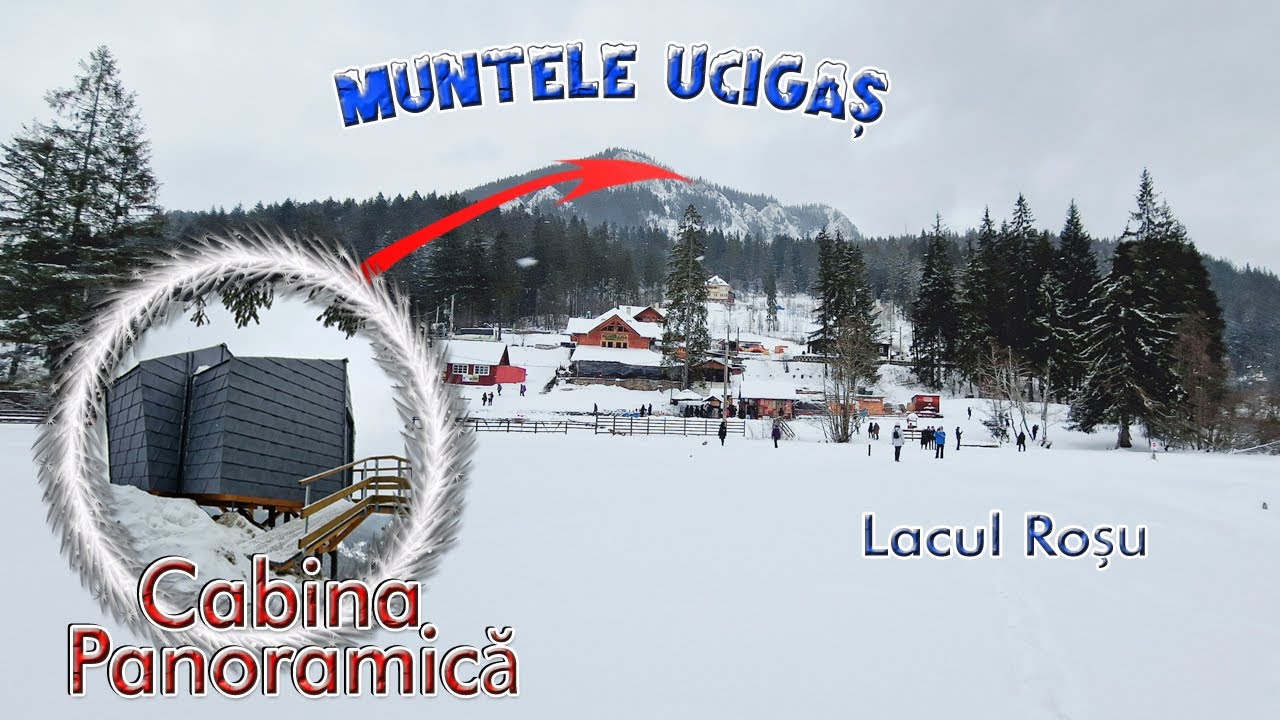 Cheile Bicazului - Unic in Romania 4 K| Cabina Panoramica de pe Vf. Piatra Ucigasului muntii Hasmas