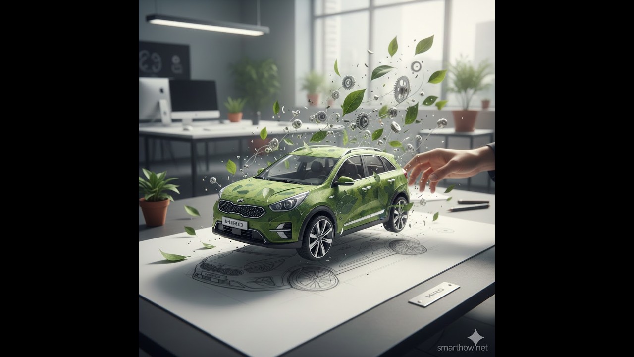 KIA NIRO: The Magic of Eco-Technology Transformation (3D Diorama)