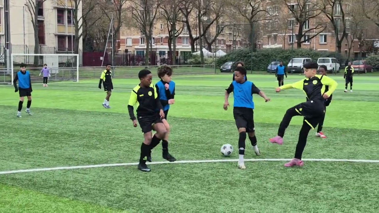ES VIRY VS C.A.PARIS 0-10 2ème mi-temps 
