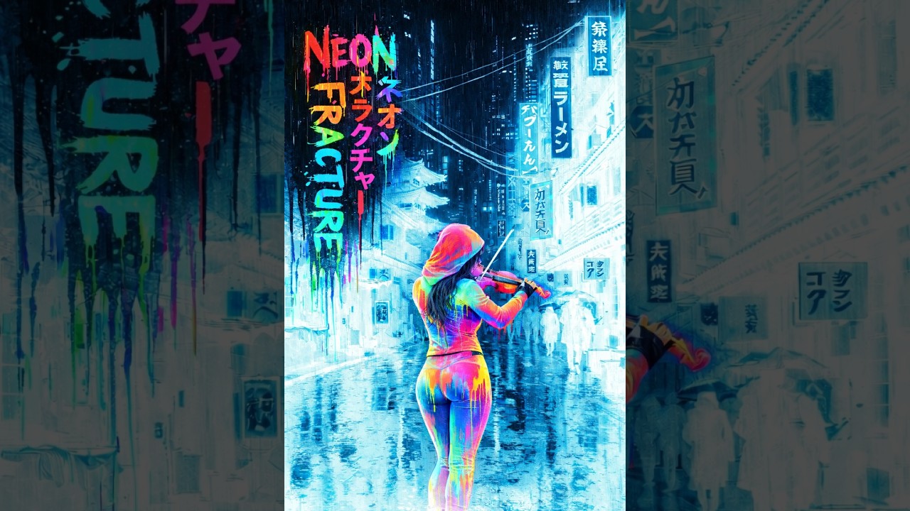 Cyberpunk Dubstep Violin | Neon Fracture (Electronic Violin Soundtrack) #cyberpunkmusic #dubstep