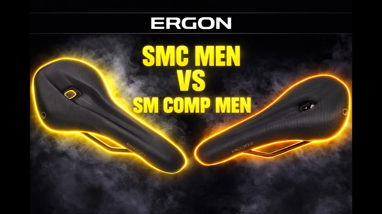 Седла ERGON SMC MEN и ERGON SM COMP MEN // Вес, размеры, характеристики, различия
