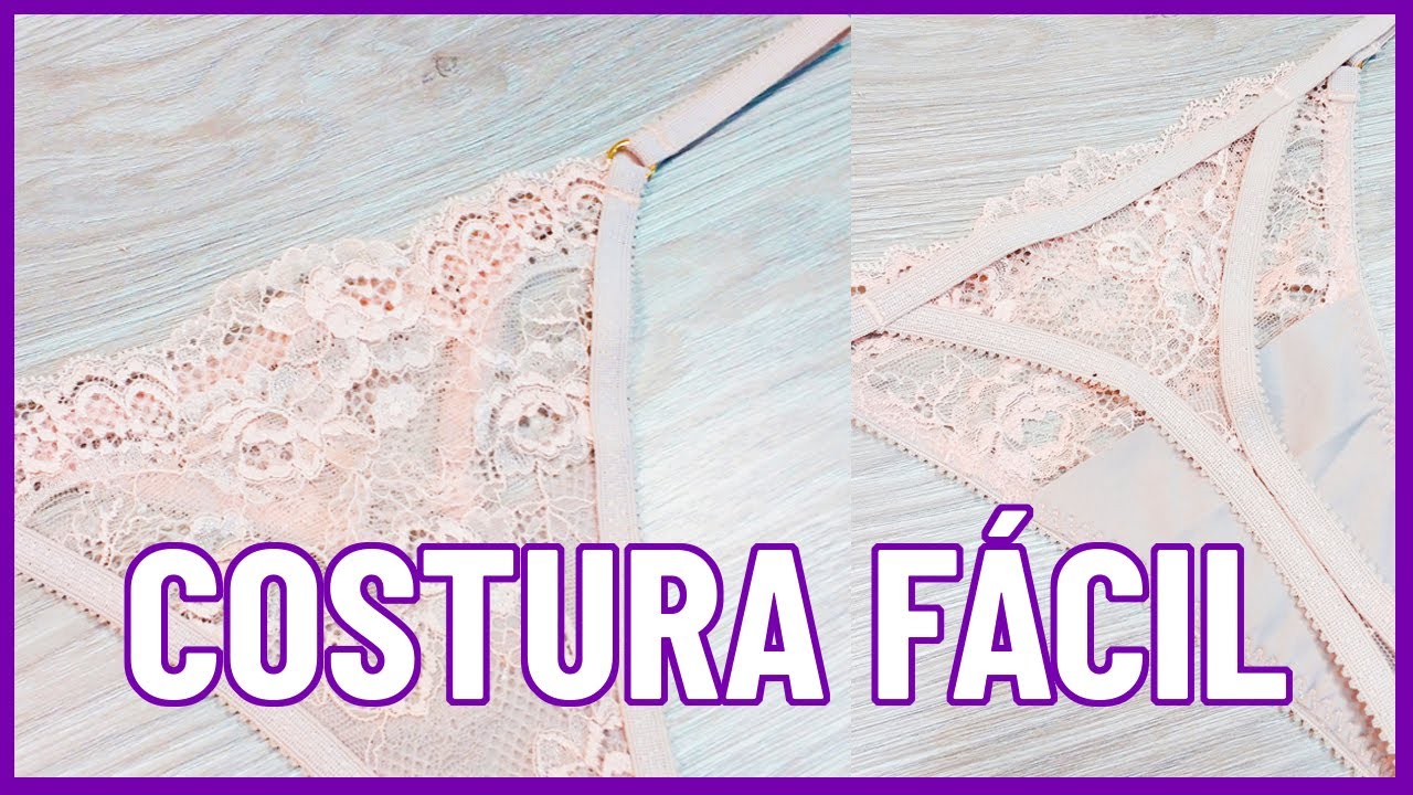CREA tu propia TANGA de encaje MUY FÁCIL 🙌 Patrón GRATIS