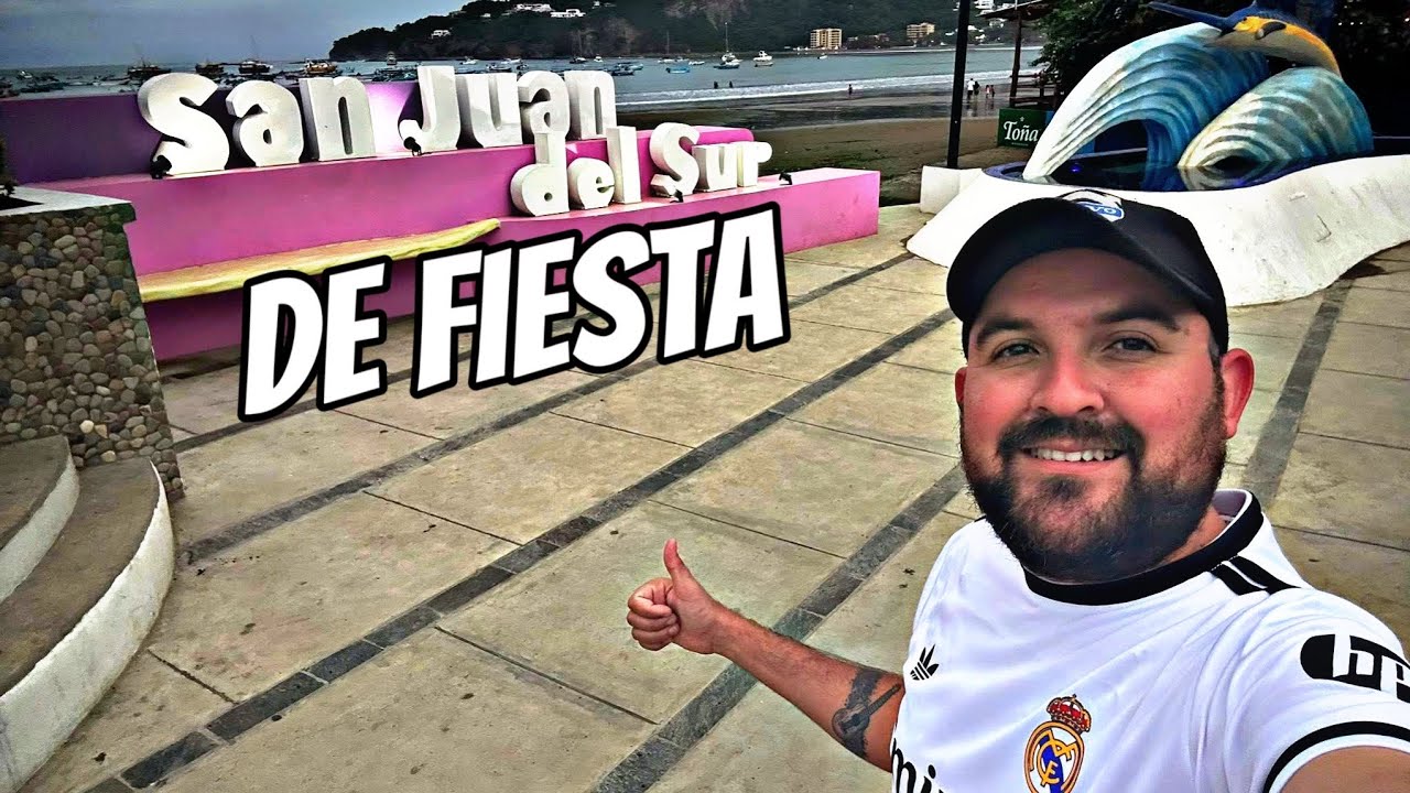 La FIESTA NOCTURNA en SAN JUAN del SUR | NICARAGUA 🇳🇮