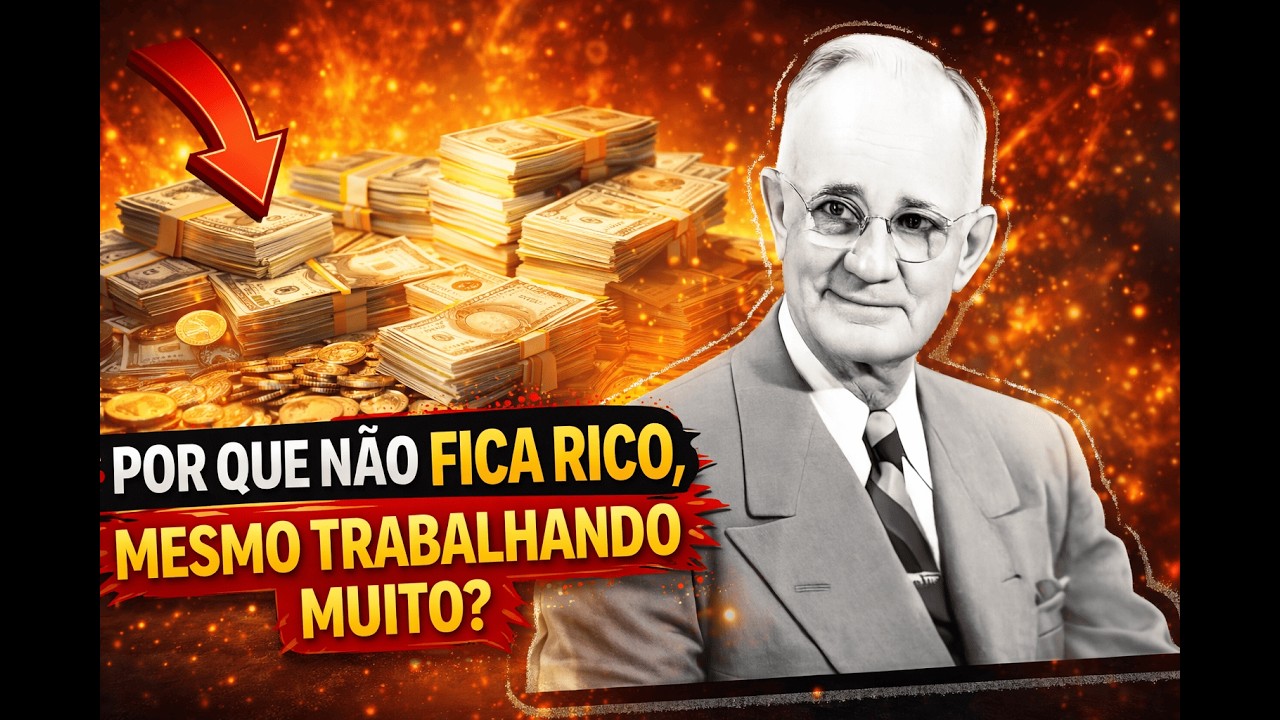 Por que não fica rico, mesmo trabalhando muito?