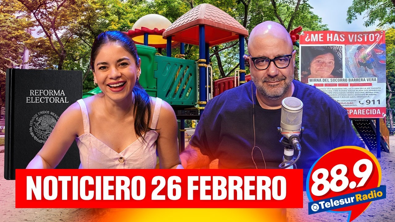 Presentan la Reforma Electoral; Sigue desaparecida doña Mirna ;Parques: ¿Cuál es su función social?
