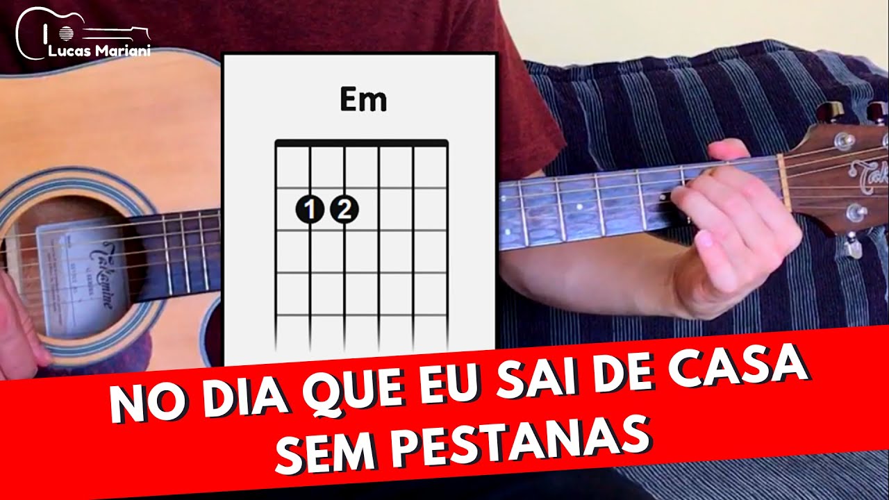 Como Tocar NO DIA QUE EU SAI DE CASA Simplificada Zezé di Camargo e Luciano