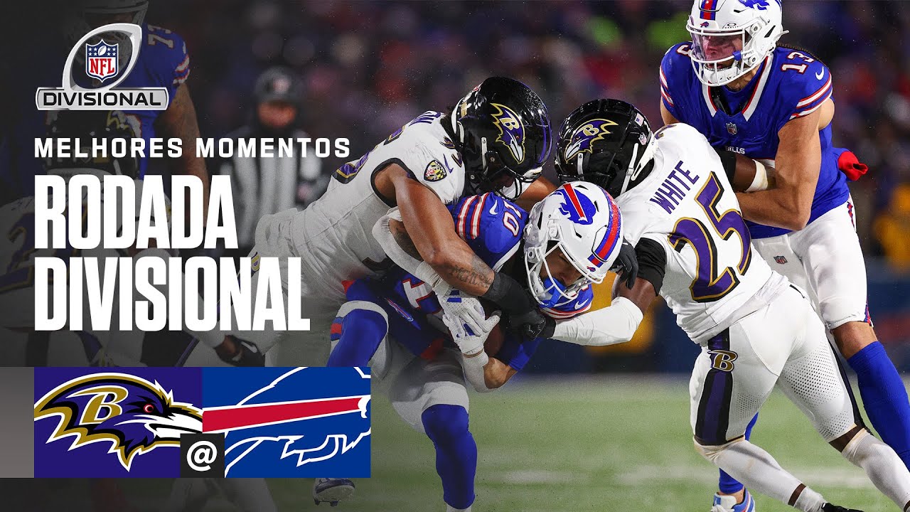 Baltimore Ravens vs. Buffalo Bills | Melhores Momentos - Divisional Round | NFL Brasil