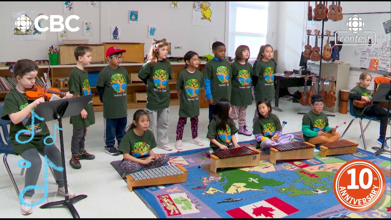 "Paper Heart" - Governor Semple School (Gr. 3 Club and Choir) 