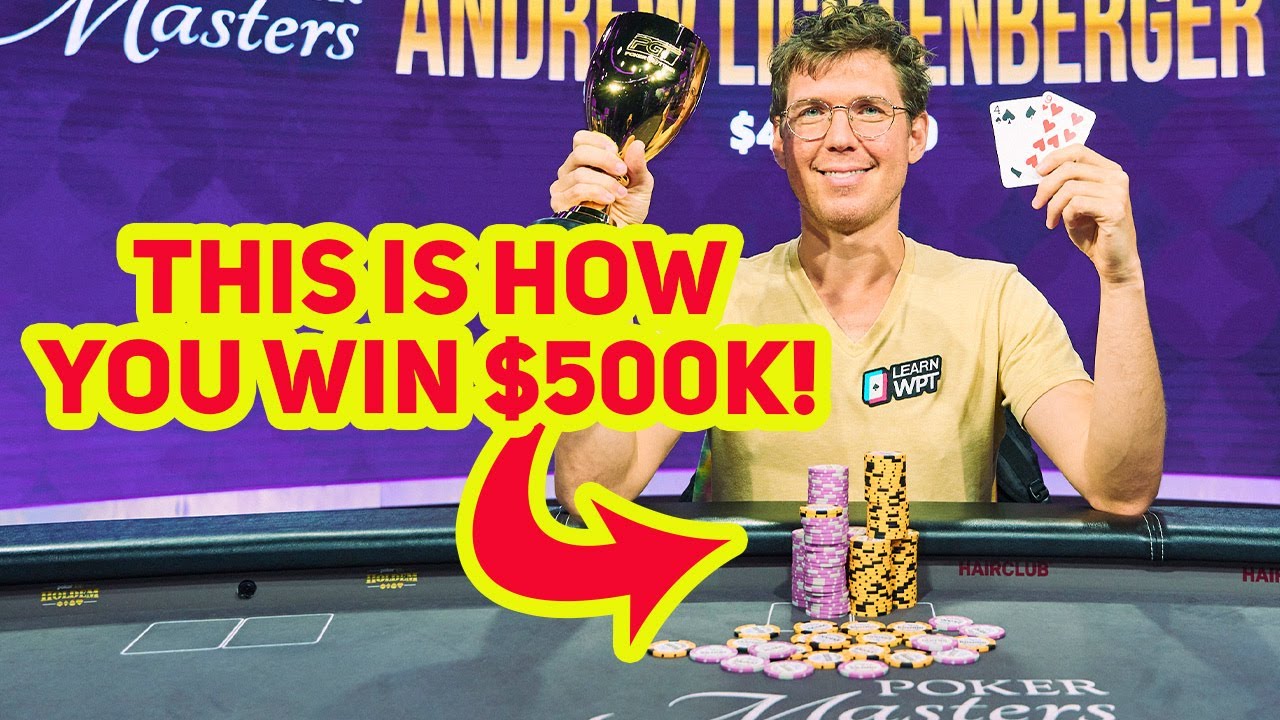 Andrew Lichtenberger Displays Poker Master Class at $25,000 No Limit Hold'em Final Table