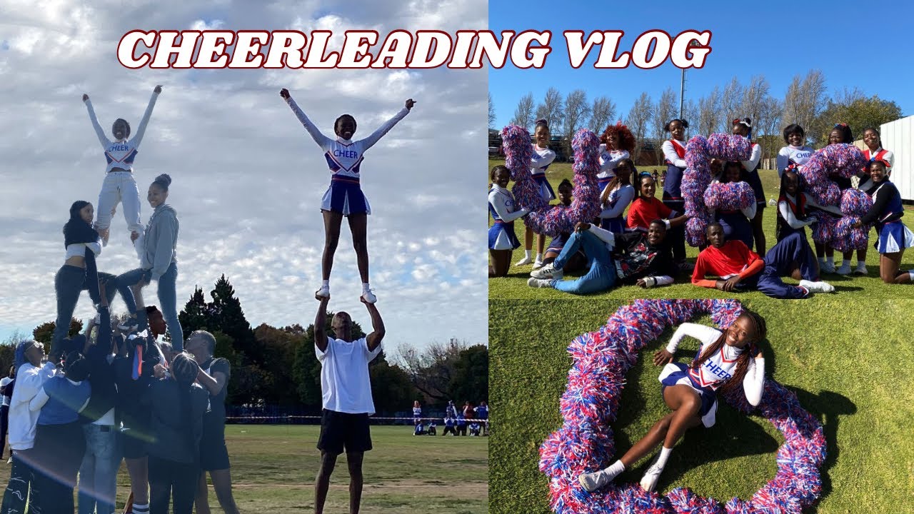 VLOG: Cheerleading competition | UFS student | South African youtuber