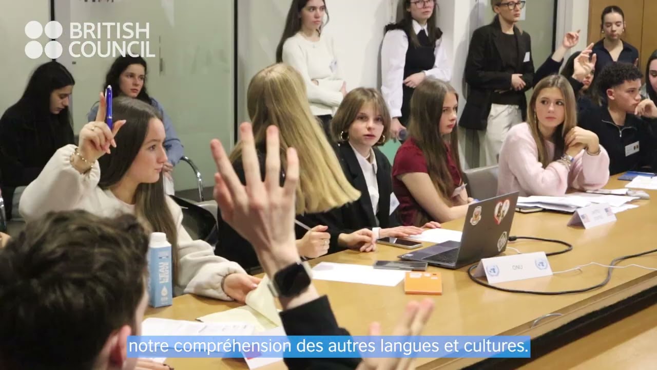 Projet franco-britannique de négociation sur l'Océan / Franco-British Youth Conference