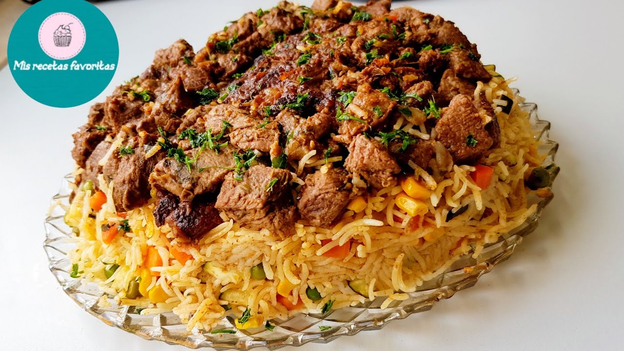 Nunca había comido un arroz tan delicioso, UNA IDEA PERFECTA‼️#yummy #youtube #misrecetasfavoritas