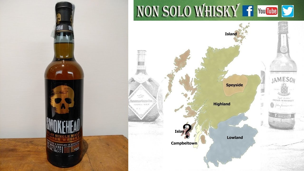 Smokehead Islay Single malt scotch whisky 43%