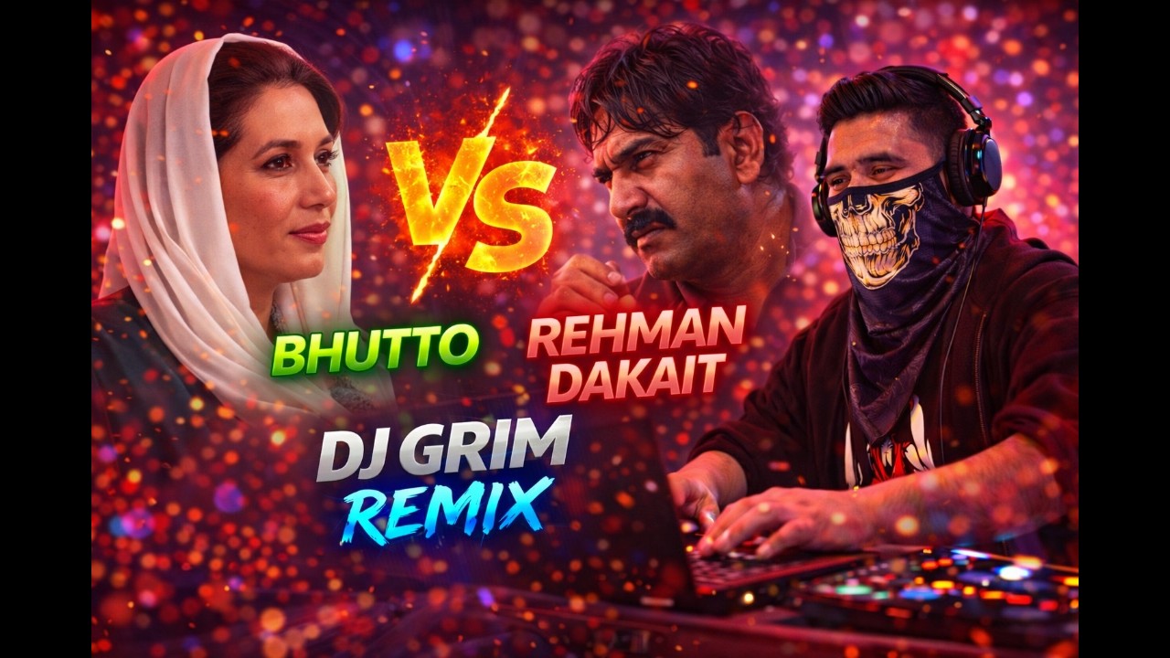 Benazir Bhutto vs Rehman Dakait 🔥 | DJ Grim Remix | Pakistani Viral Debate Mix 2026