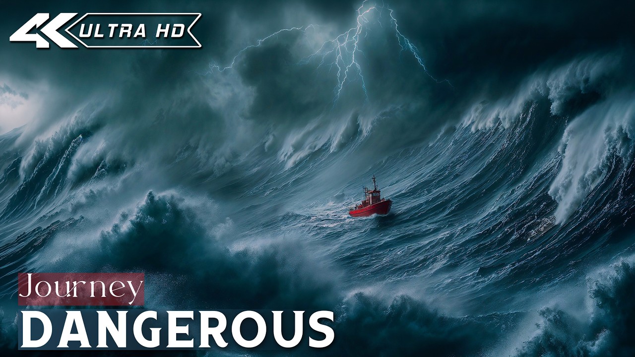 Dangerous Storm Seas Unseen | How Wind and Current Build Moving Walls of Water Without Warning Now