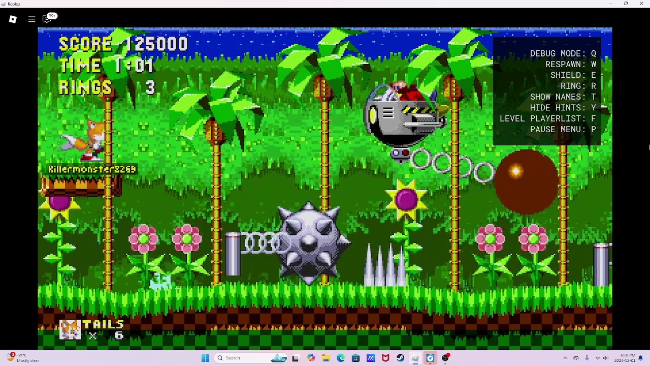 Classic sonic sim: My cool adventure! (No deaths.. basically)