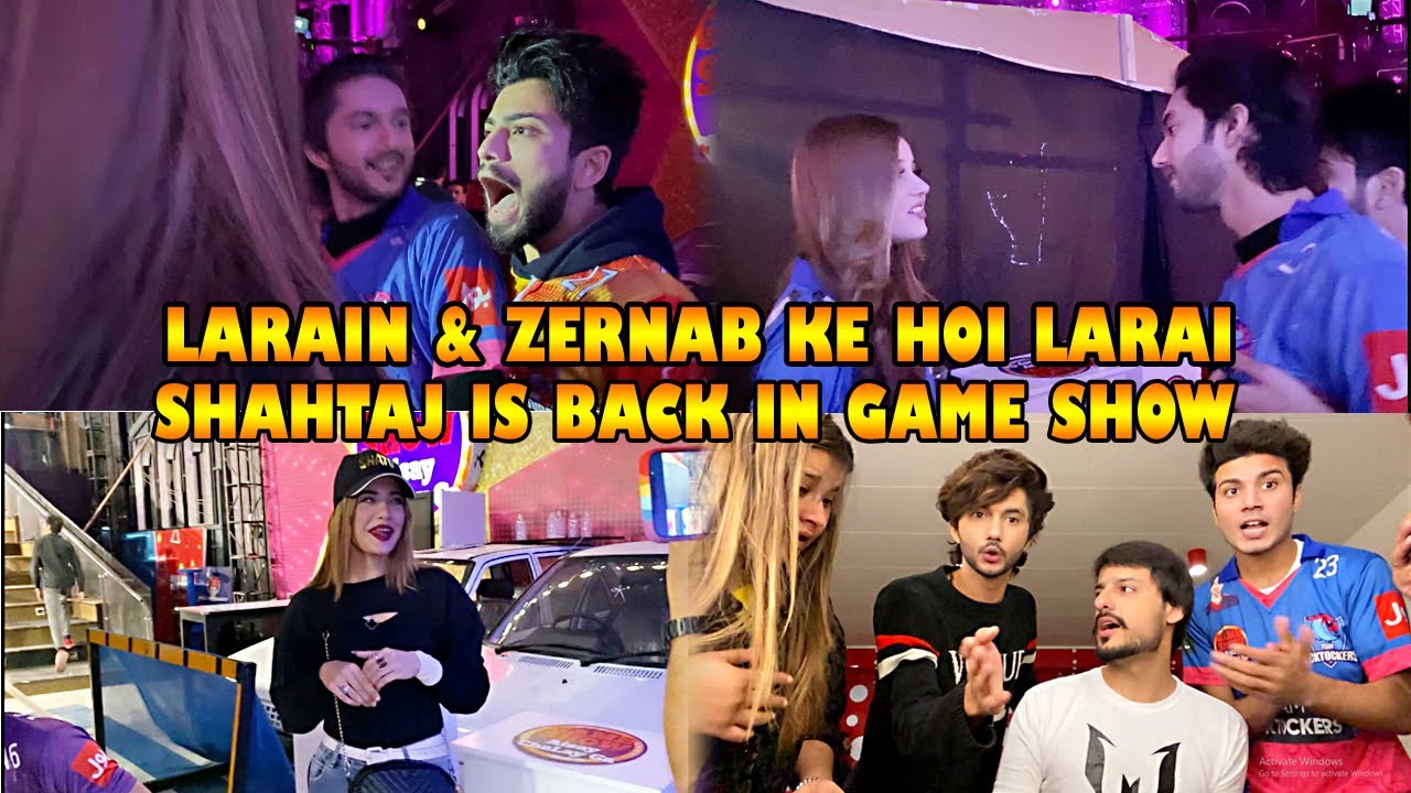Laraib & Zernab Ke Hoi Larai | Shahtaj Is Back In Game Show | KASHAF VLOG
