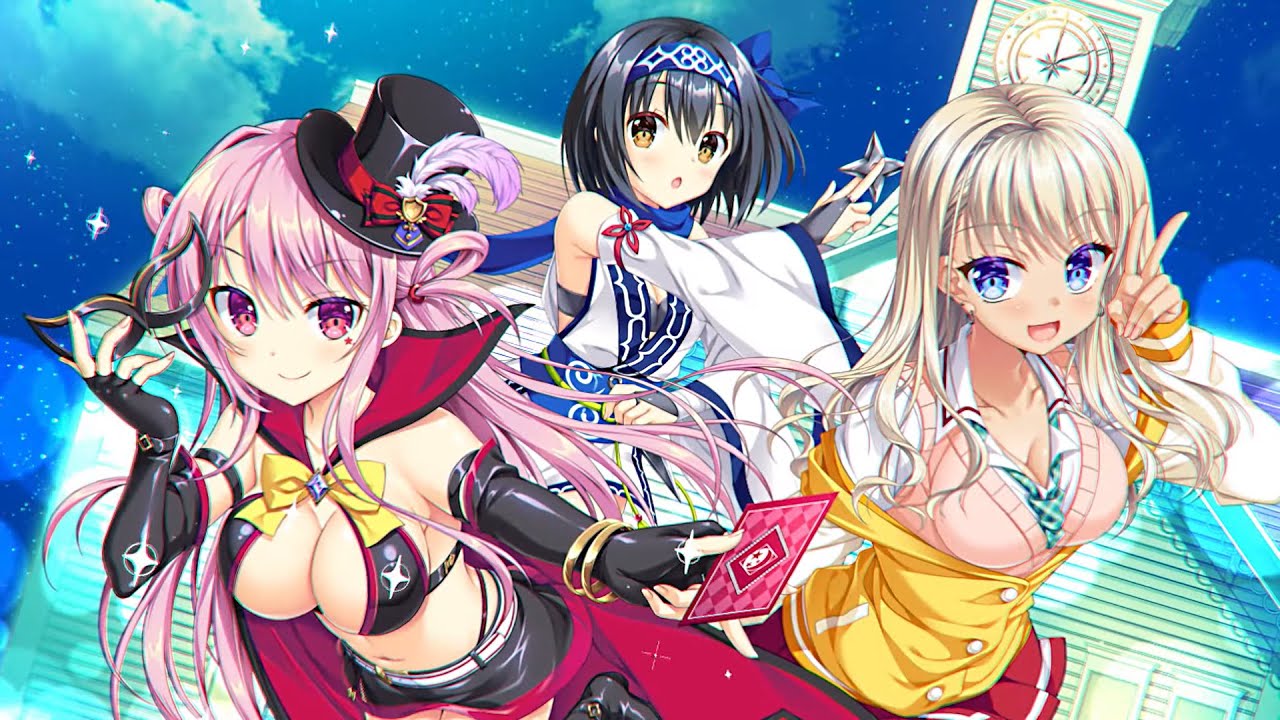 Ambitious Mission (アンミツ) - Character PV (Kaguya, Yae, Nijimu, Atena, & Charlotte) [ENG SUB]