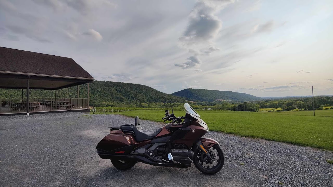 2018 Honda Goldwing, PA Tail of the Dragon, Route 125