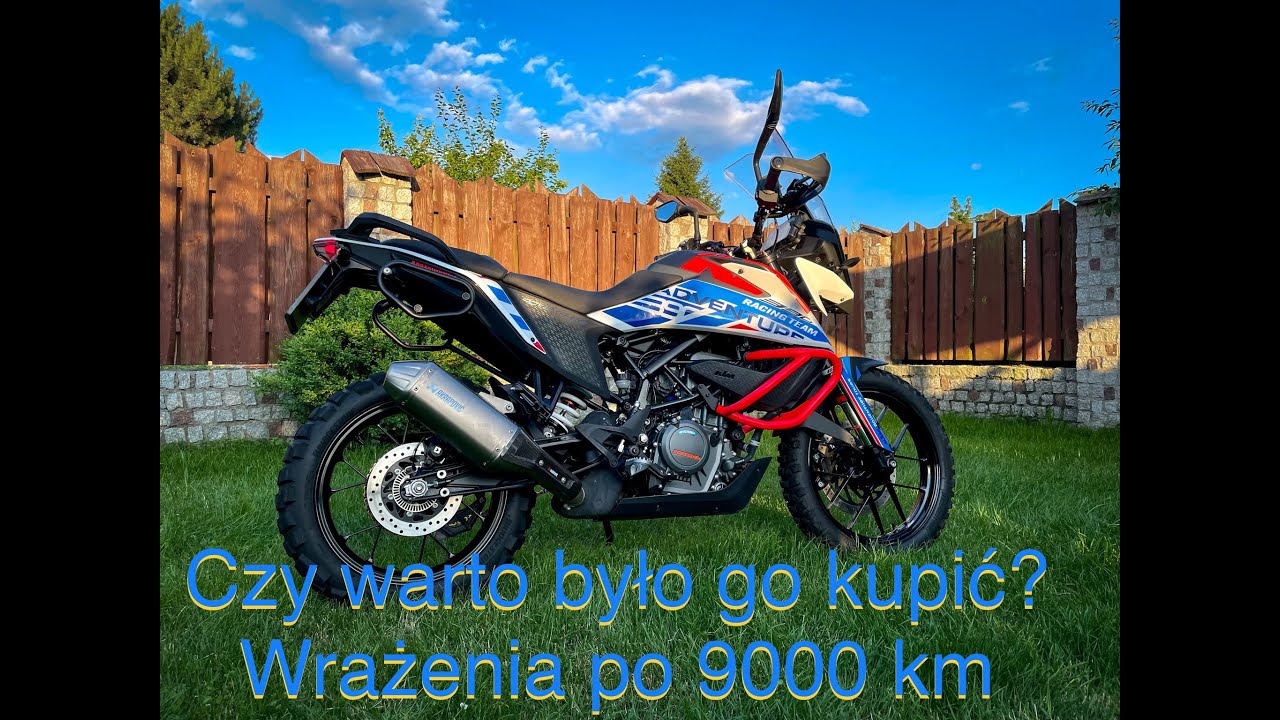 KTM 390 Adventure - czy warto było go kupić? (plusy, minusy, koszty eksploatacji po 9000 km)