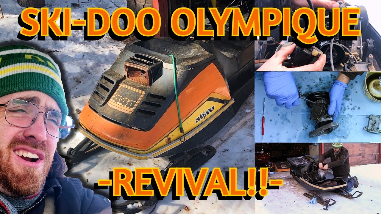 1975 Ski-Doo Olympique 340 REVIVAL!