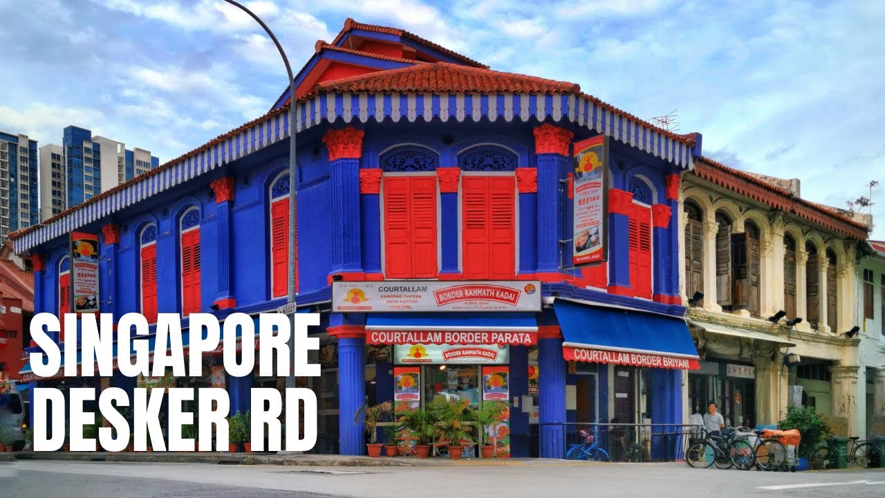 Desker Road Singapore to Sims Drive Singapore Cycling Tour (26th April 2020)