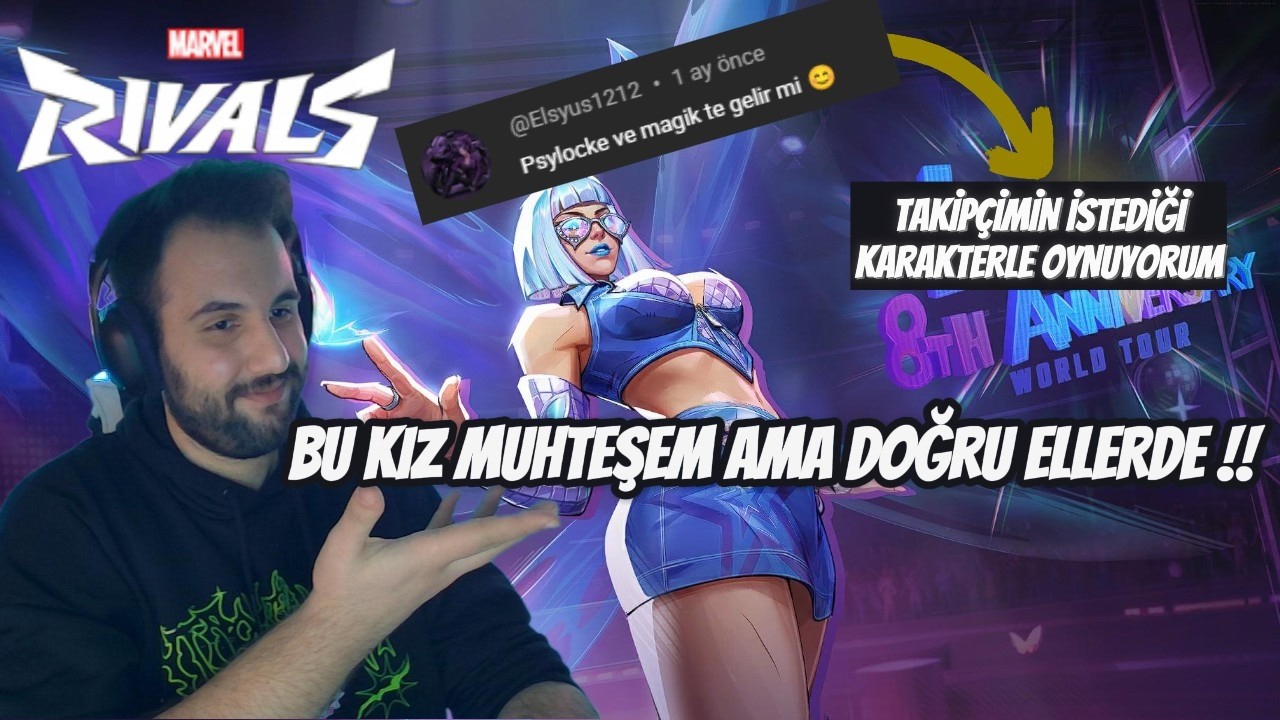 Takipçimin İstediği Karakterle , Maça Giriyorum! | Marvel Rivals  / 🎮 Sabri F