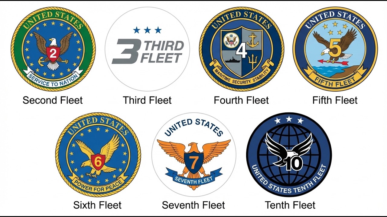 Every US Navy Fleet Explained