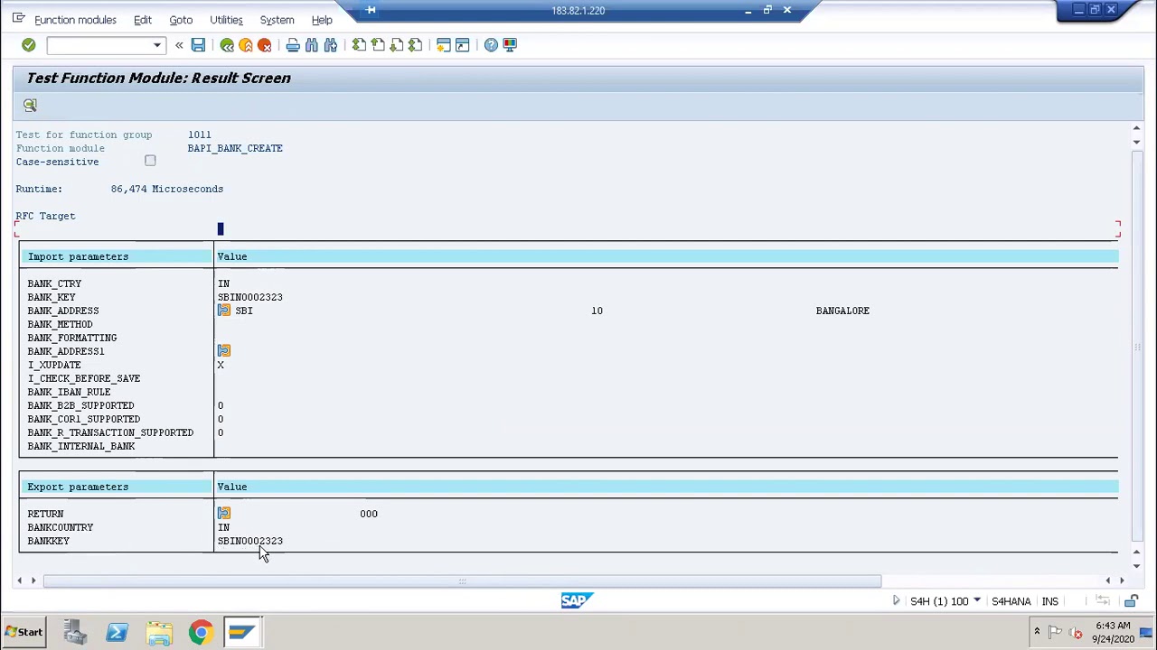 61_1 BAPI for Bank details upload