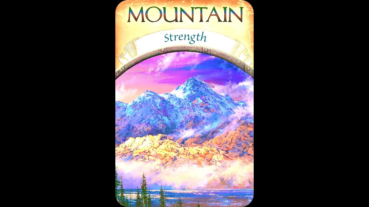 Earth Magic Oracle Cards | The message - Mountain