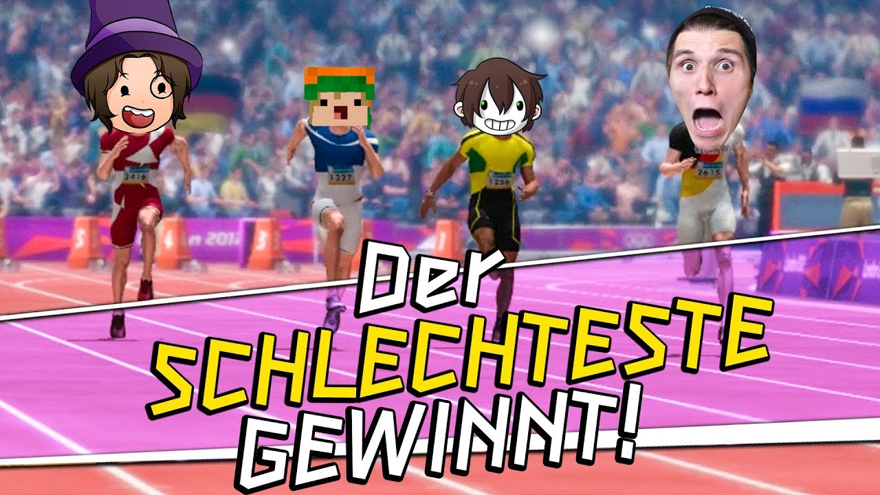Vier YOUTUBER sprinten 100m über HÜRDEN & NUR DER SCHLECHTESTE GEWINNT!
