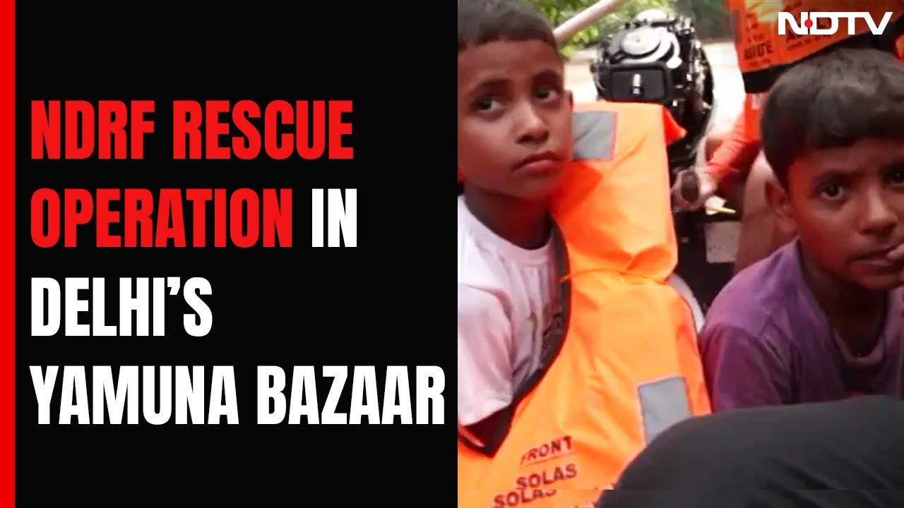 Ground Report: NDRF Rescue Operation In Delhi&rsquo;s Yamuna Bazaar, Hundreds Stranded
